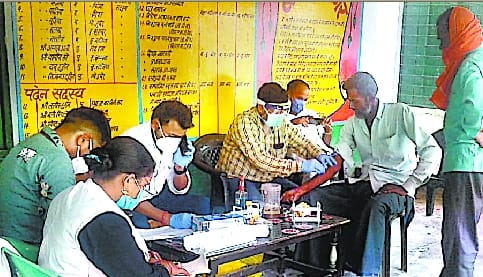 Sero surveillance team assembled 400 samples, will return today