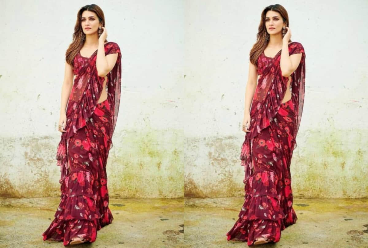mira rajput alia bhatt deepika padukone ruffle saree perfect for bridesmaid