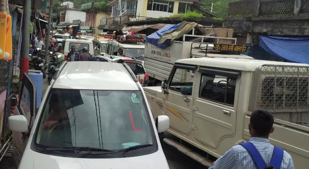 People in Bageshwar were worried about the jam