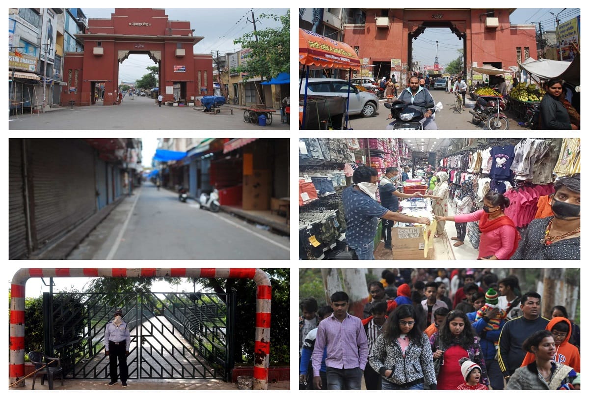 Five months of coronavirus lockdown ghaziabad change in these months see in photos