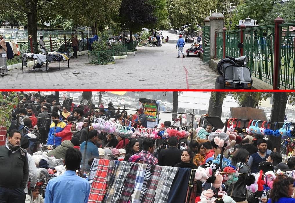corona impact india in photos : before lockdown and after unlock impact in uttarakhand