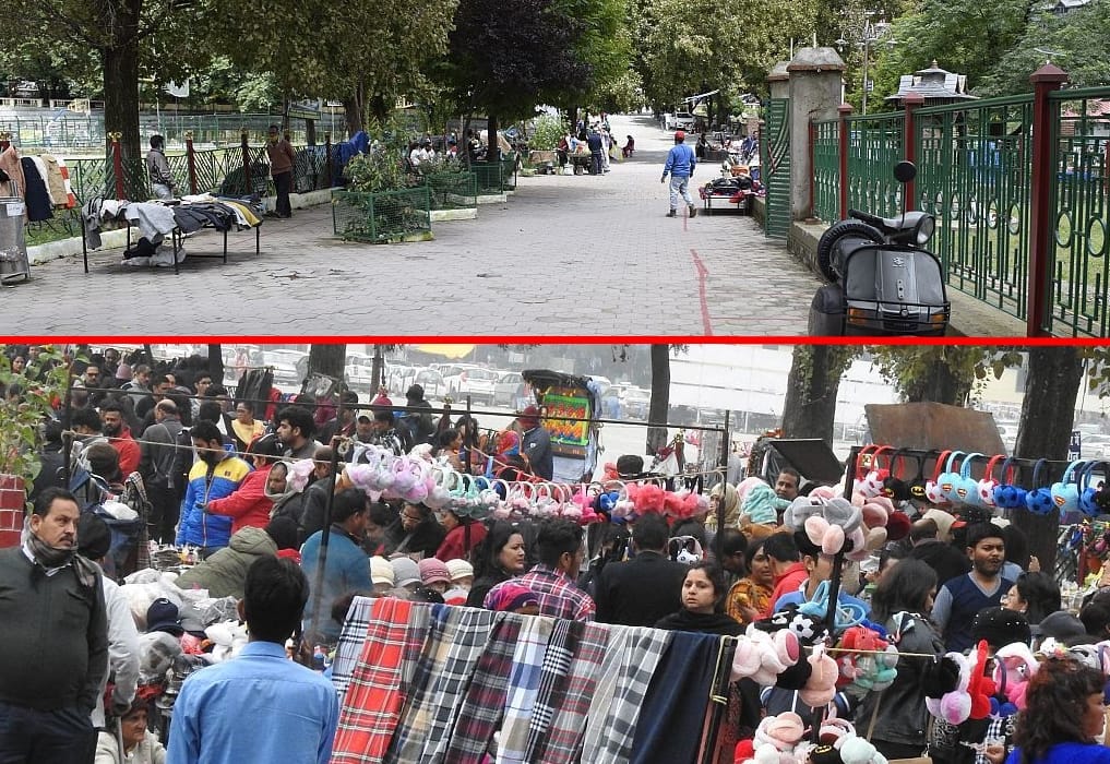 corona impact india in photos : before lockdown and after unlock impact in uttarakhand