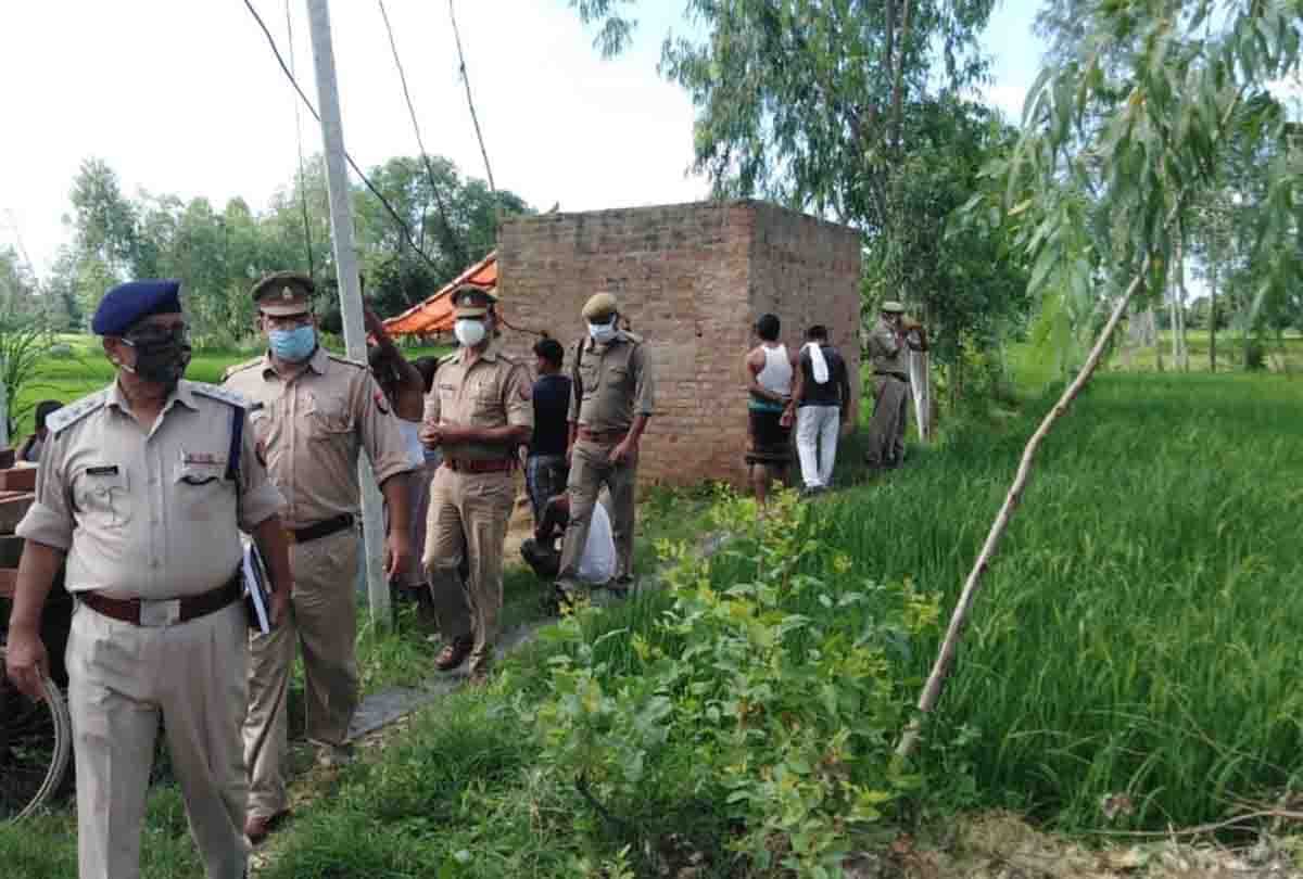 murder of sleeping farmer in tubewell in Fatehpur with sharp weapon