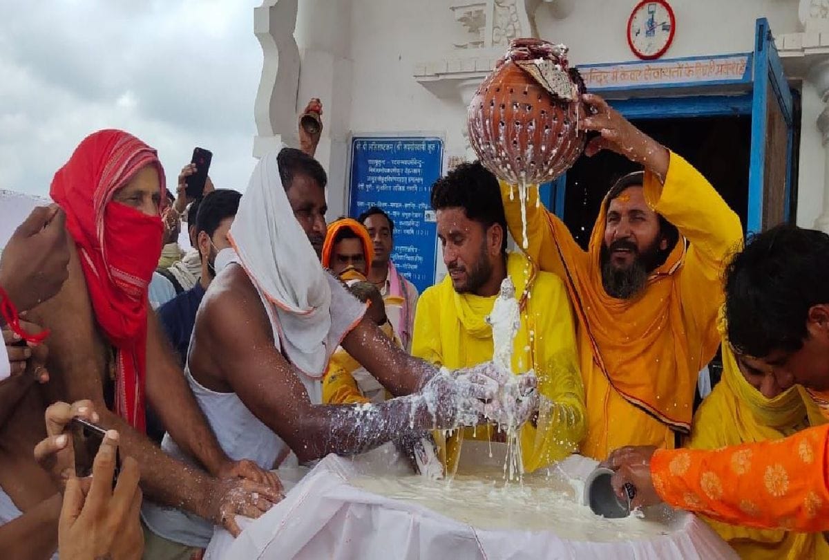 radhashtami 2020 birth celebration of pradhan sakhi lalita in barsana