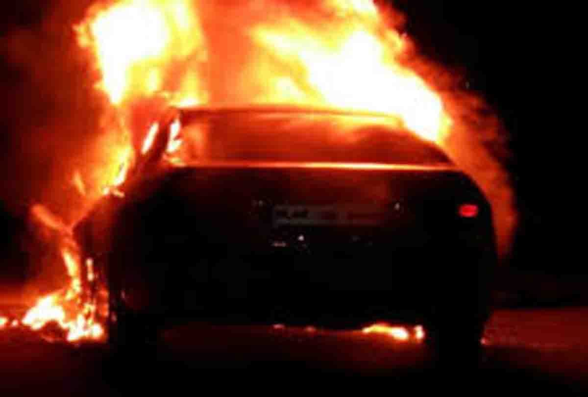 The car became a fireball on the expressway
