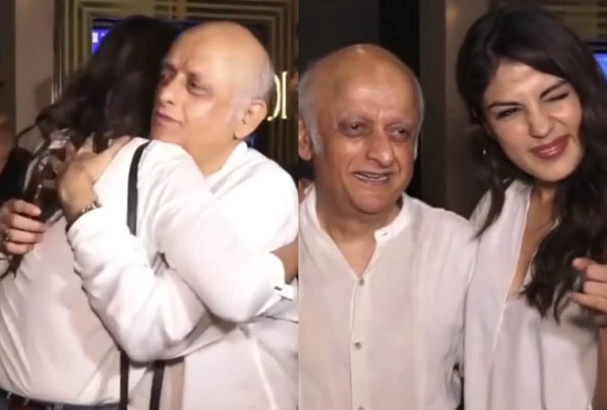 Rhea Chakraborty Hugging With Mukesh Bhatt old video goes viral
