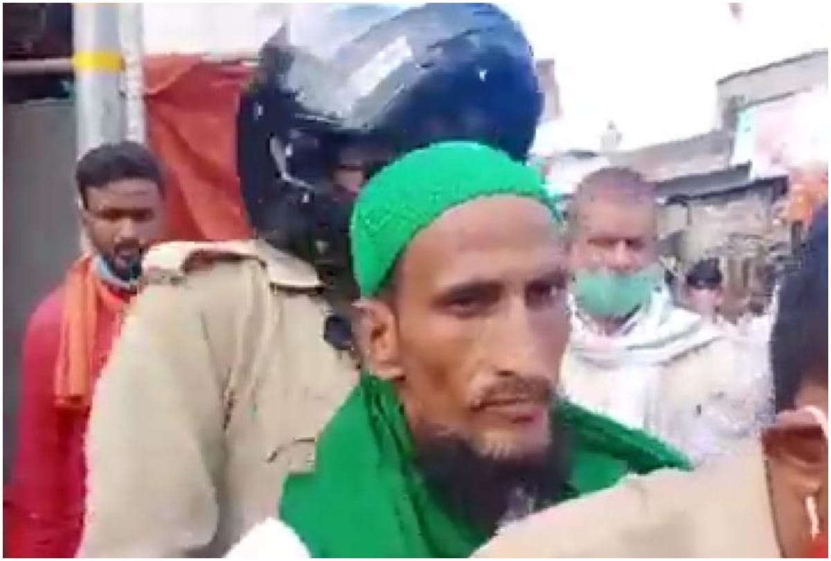 Youth reaches shri ram janmbhoomi to stop construction of Ram temple, detained