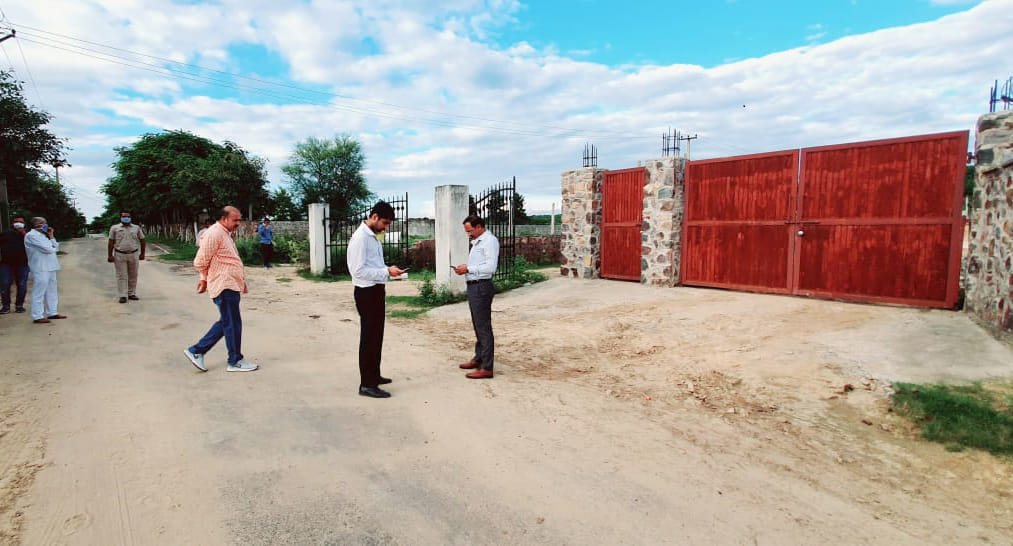 build more than 40 farm house in aarwali hills, will be demolish