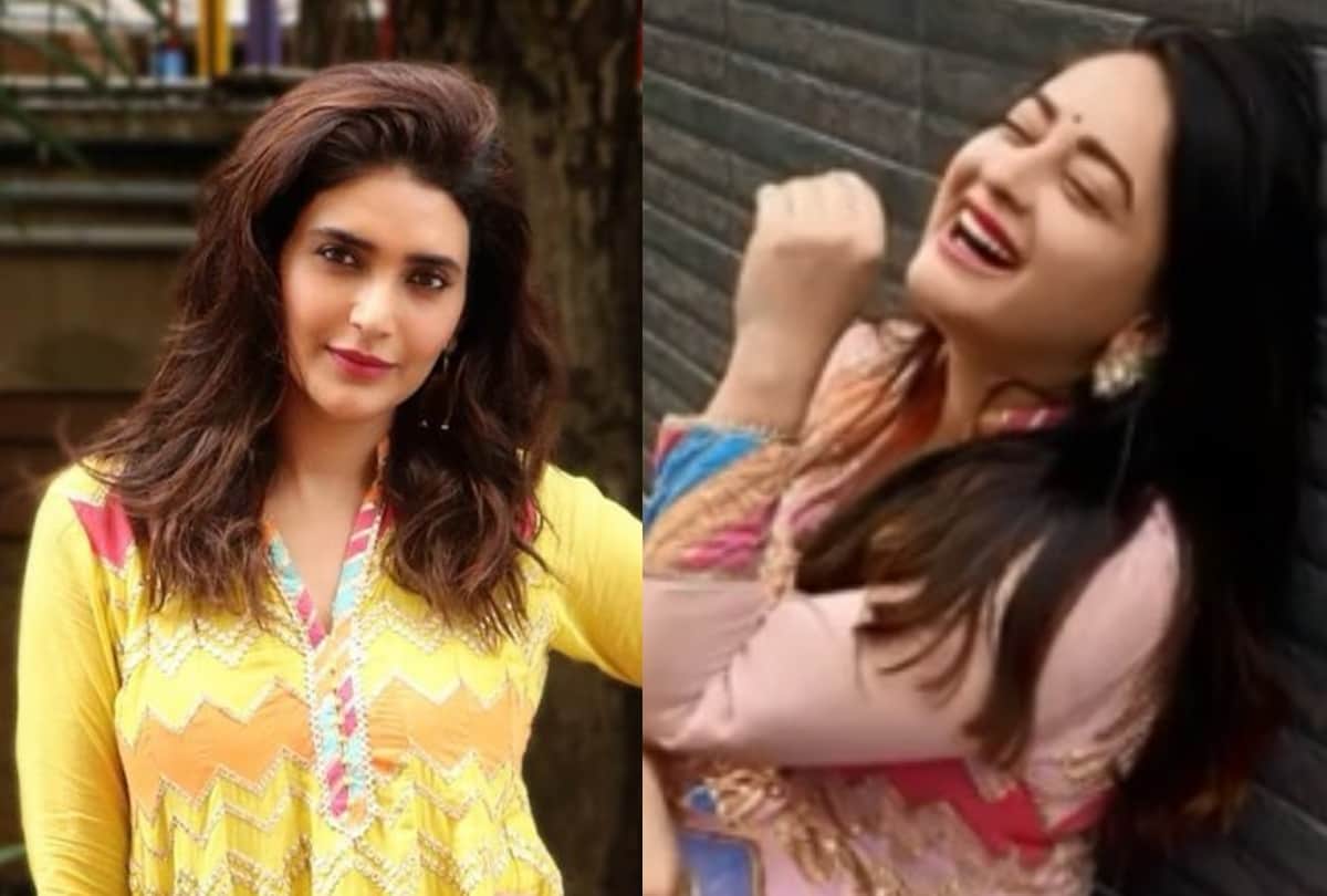 karishma tanna and mahhi vij wear colorful lahariya print kurta perfect for festive season