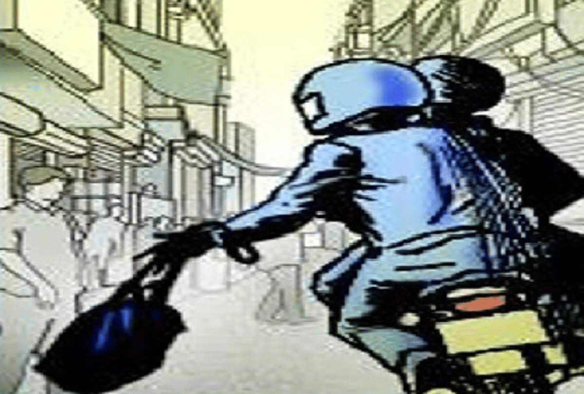 Muzaffarpur news: looting at Muzaffarpur at gunpoint, robbed 26 lakh rupees from former MLA's manager