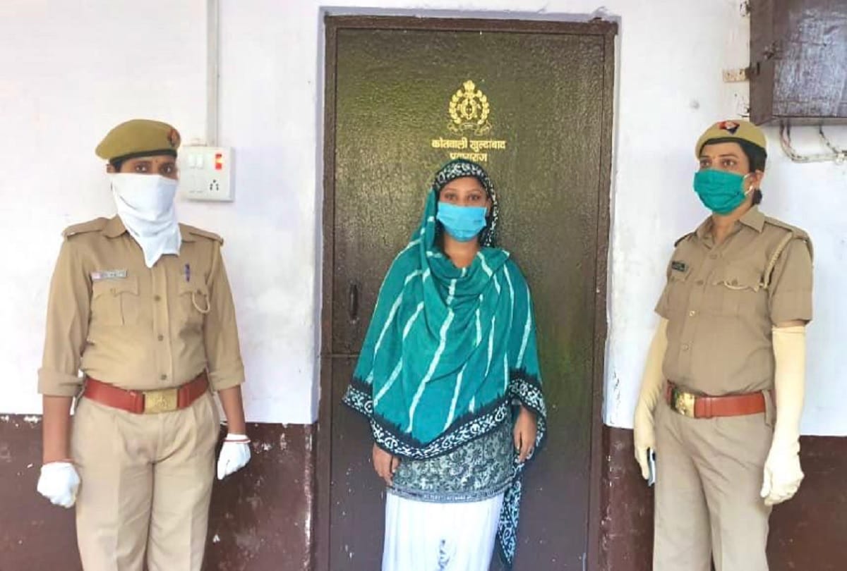UP police arrests heer khan from relatives house at Prayagraj for abusing god goddesses