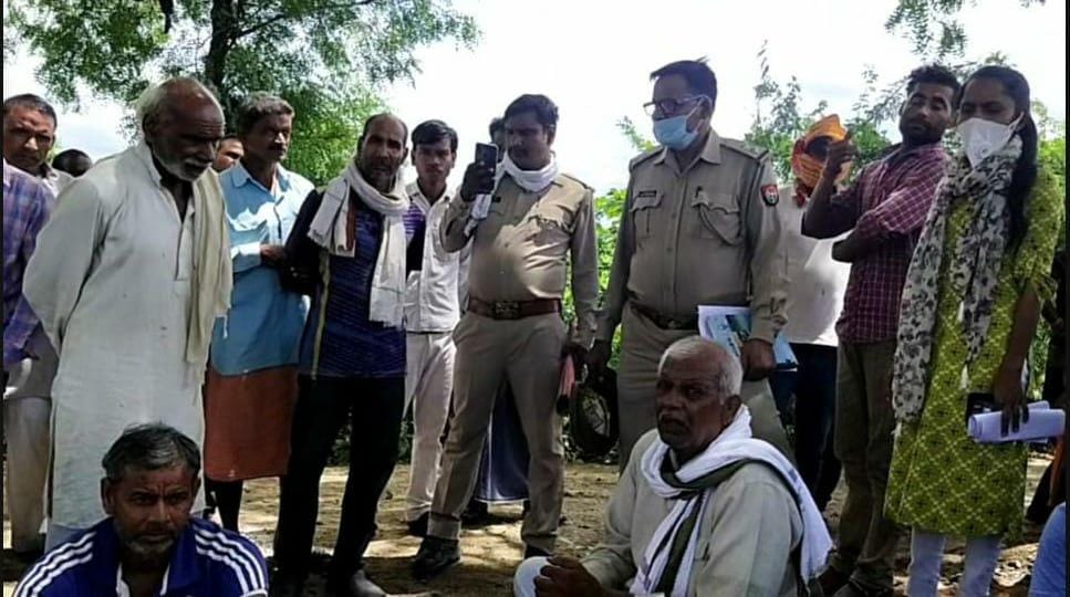 Construction of toilets stopped, workers beaten