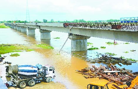 Setu Nigam accelerated construction of Ramganga bridge