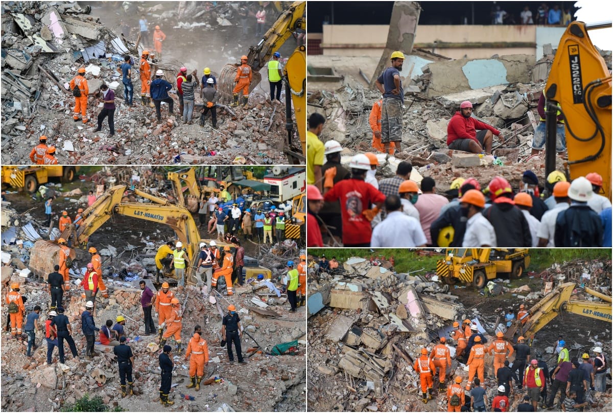 Raigad Building Collapse News: 5 storey building collapsed in Mahad of Raigad district in maharashtra