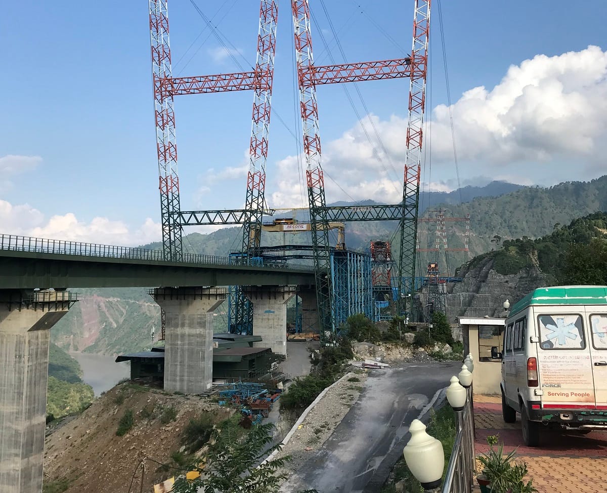worlds highest Railway bridge jammu kashmir railway minister piyush goyal