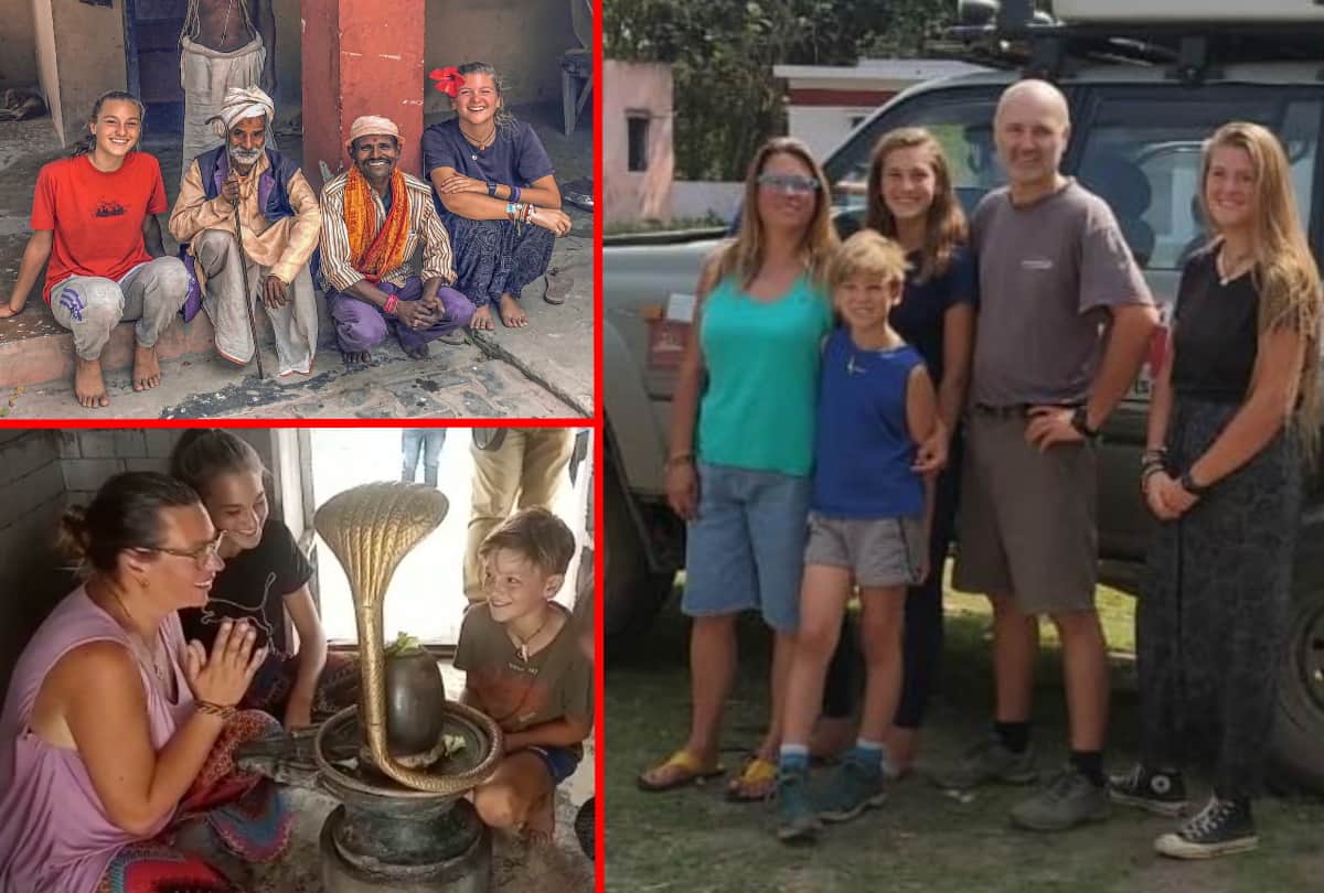 French family departs after saving memories of village in Maharajganj