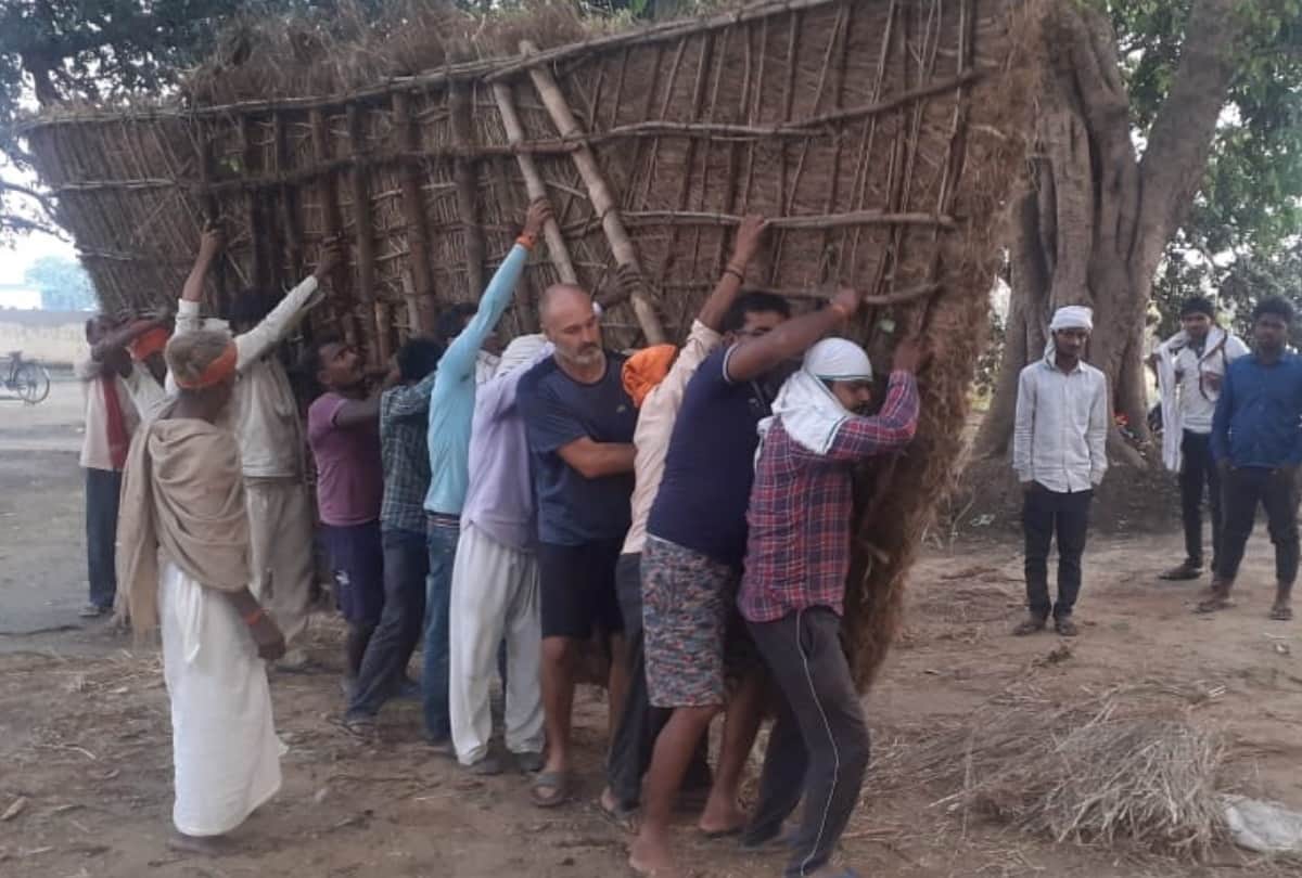 French family departs after saving memories of village in Maharajganj