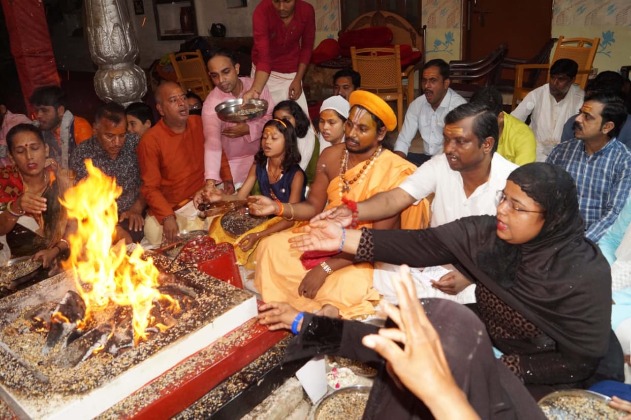 All community Mahayagya happened in Kashi