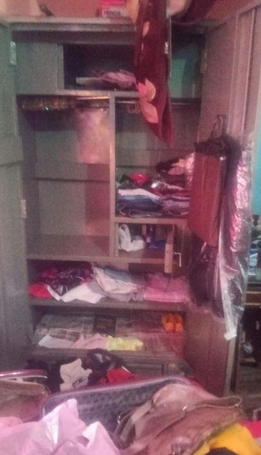 theft in two hoses, stolen lekhs of rupees goods