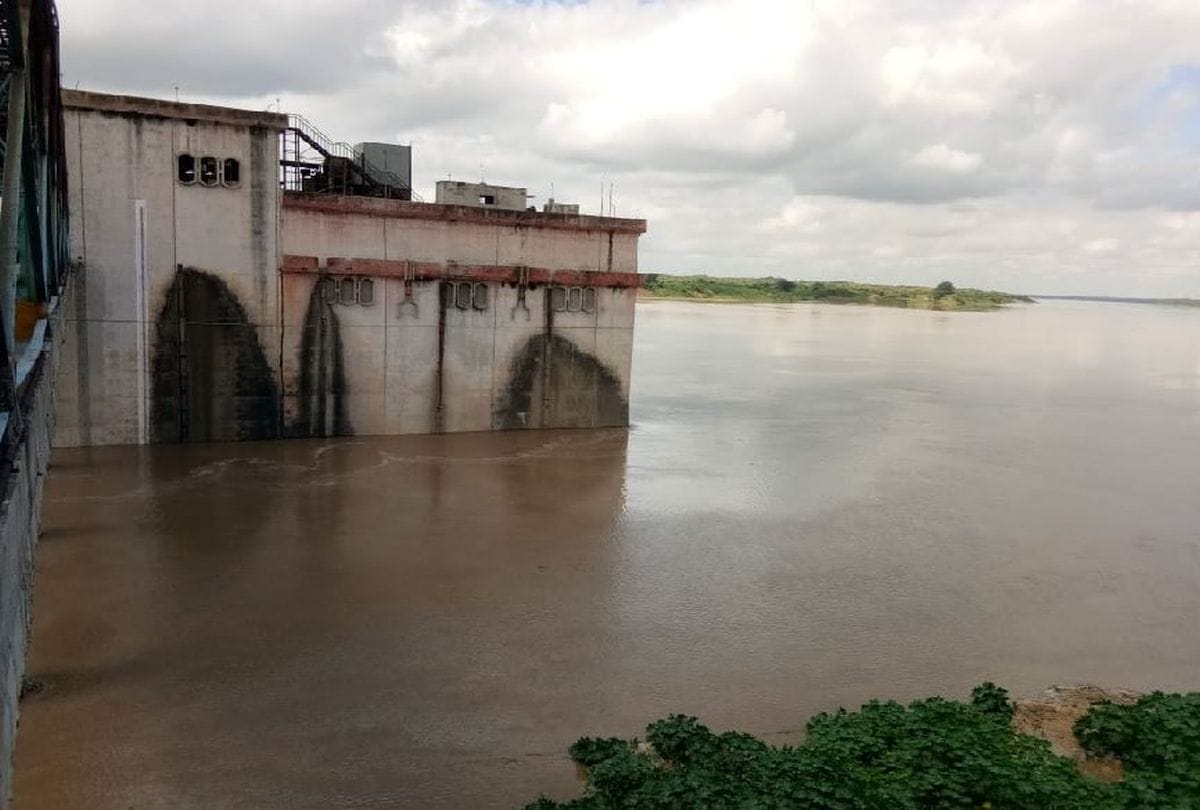 Chambal River Water Increased Due To Rain Water Discharge