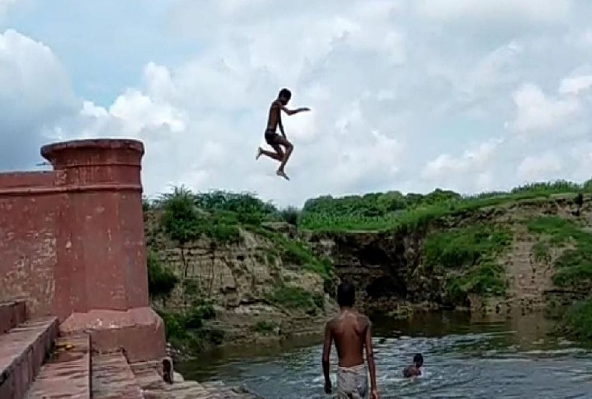 Chambal River Water Increased Due To Rain Water Discharge