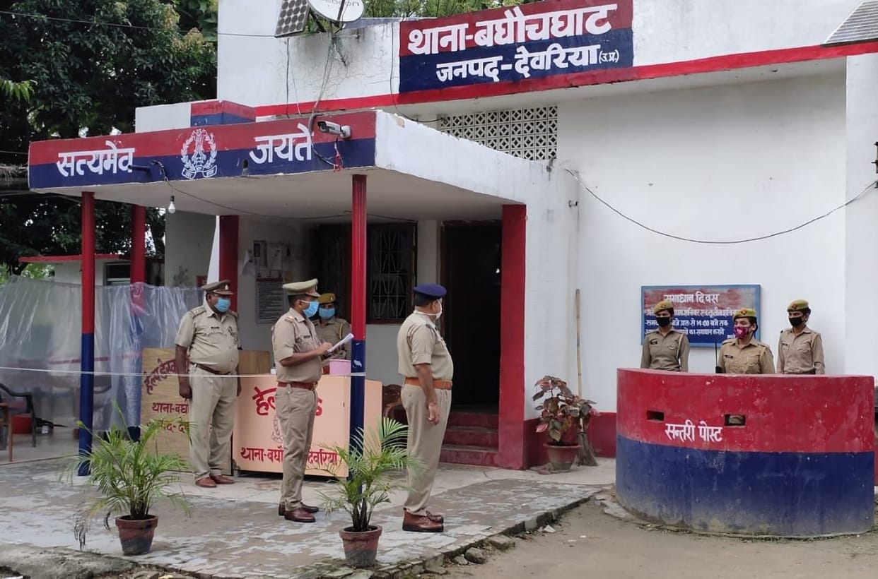 sp inspected 3 police stations