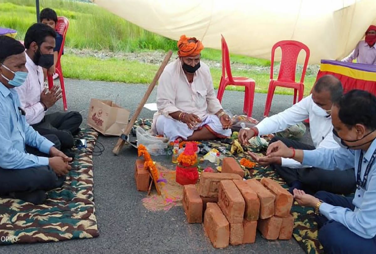 Kushinagar International Airport Bhumi Pujan of Terminal Building