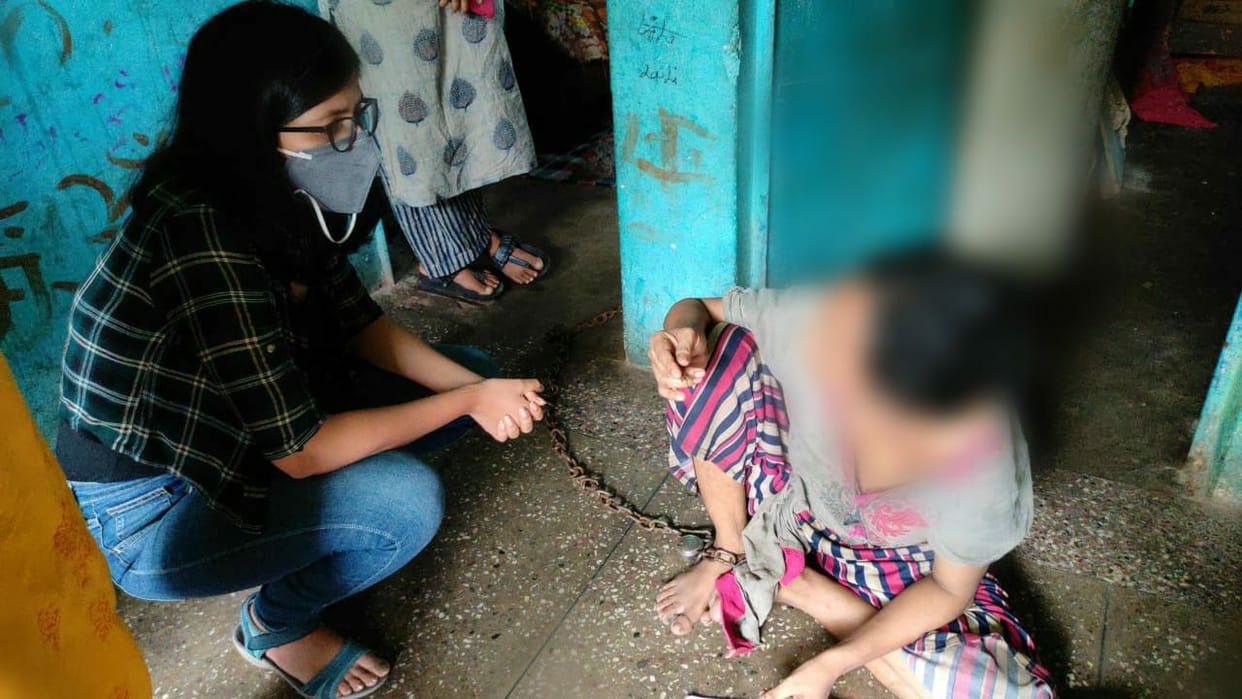 Wife kept tied with chain for six months, arrested