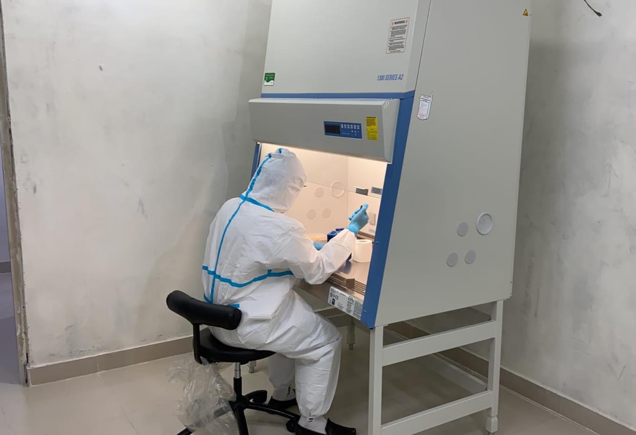 Biosafety Lab Testing in Government Medical College