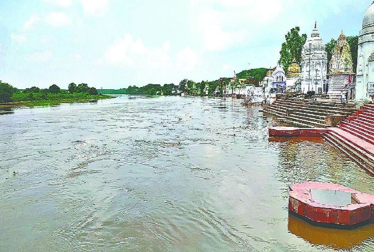 Chambal River Water Increased Due To Rain Water Discharge