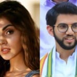 रिया चक्रवर्ती, आदित्य ठाकरे