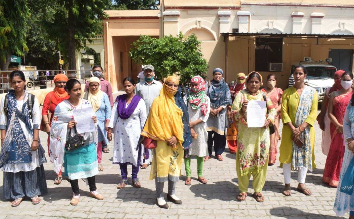 samvida teachers demand in hardoi