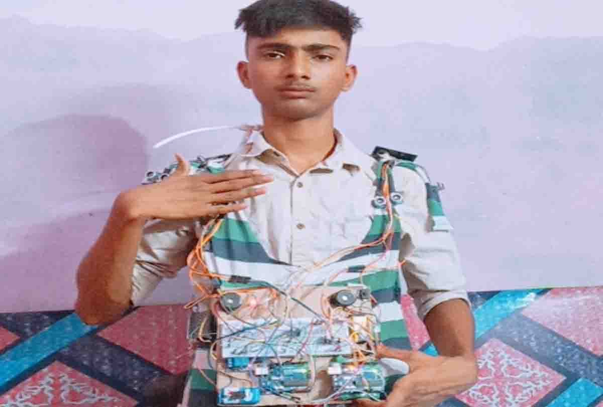 Class 11 student made device for one thousand rupees