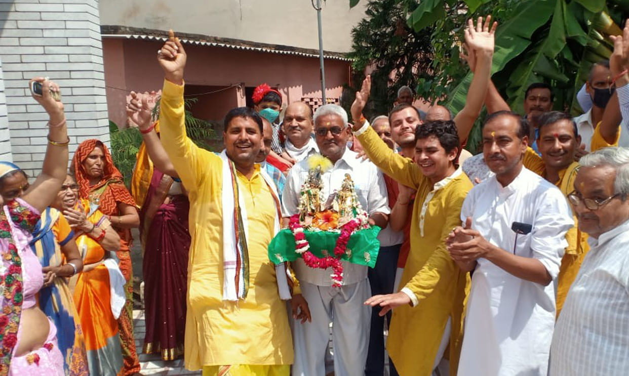 Radhashtami celebrated with reverence