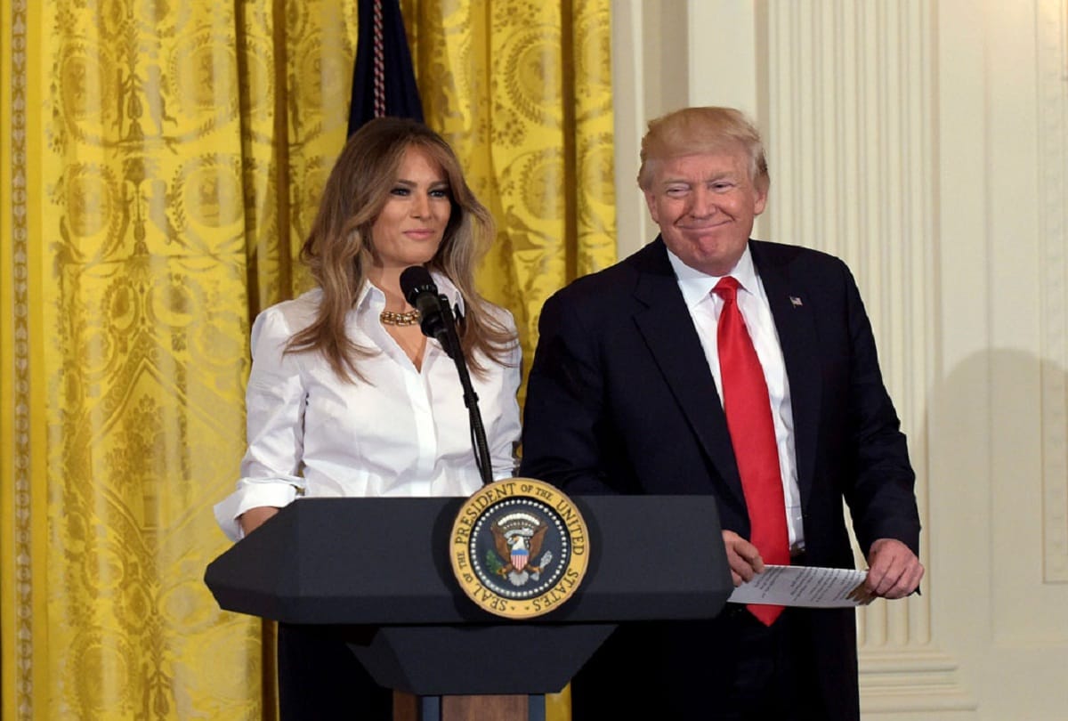 America Melania Trump expresses sympathy for Corona victims