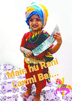 Little-ones paid tribute to the martyrs