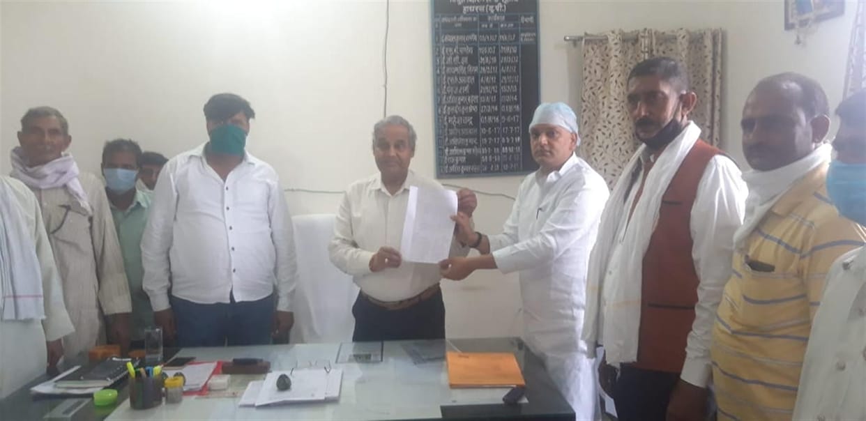 farmer gave memorandum to electric department for electric cut