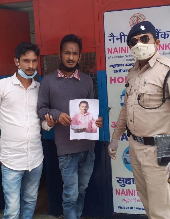 Found missing brother while putting up poster