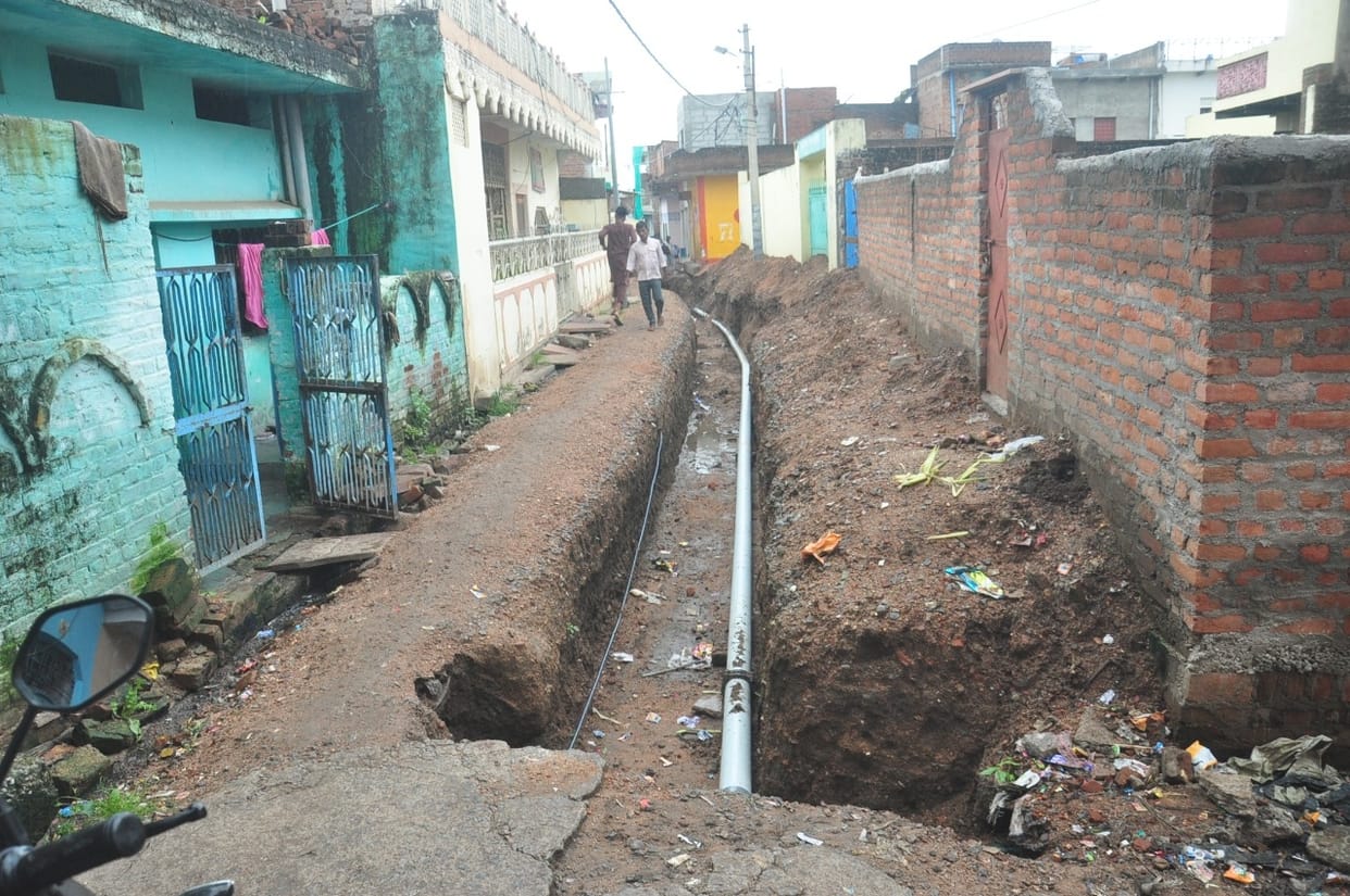 90 meter road is not made in six months
