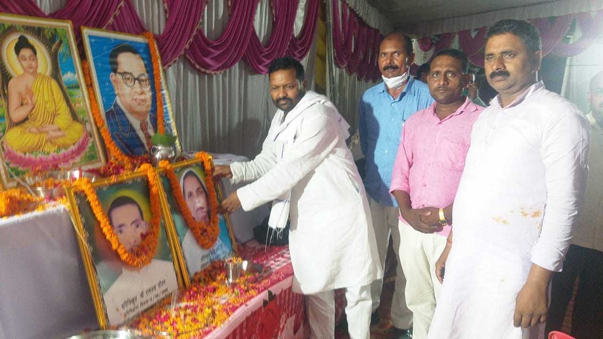 Former minister Hiralal arrived in mother's terahi on Parole