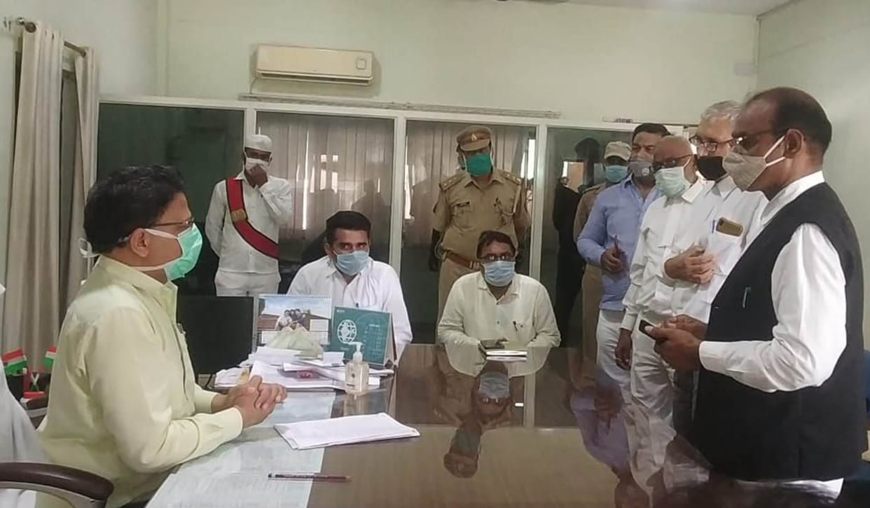 Outrage over lawyers due to beating of lawyer's house