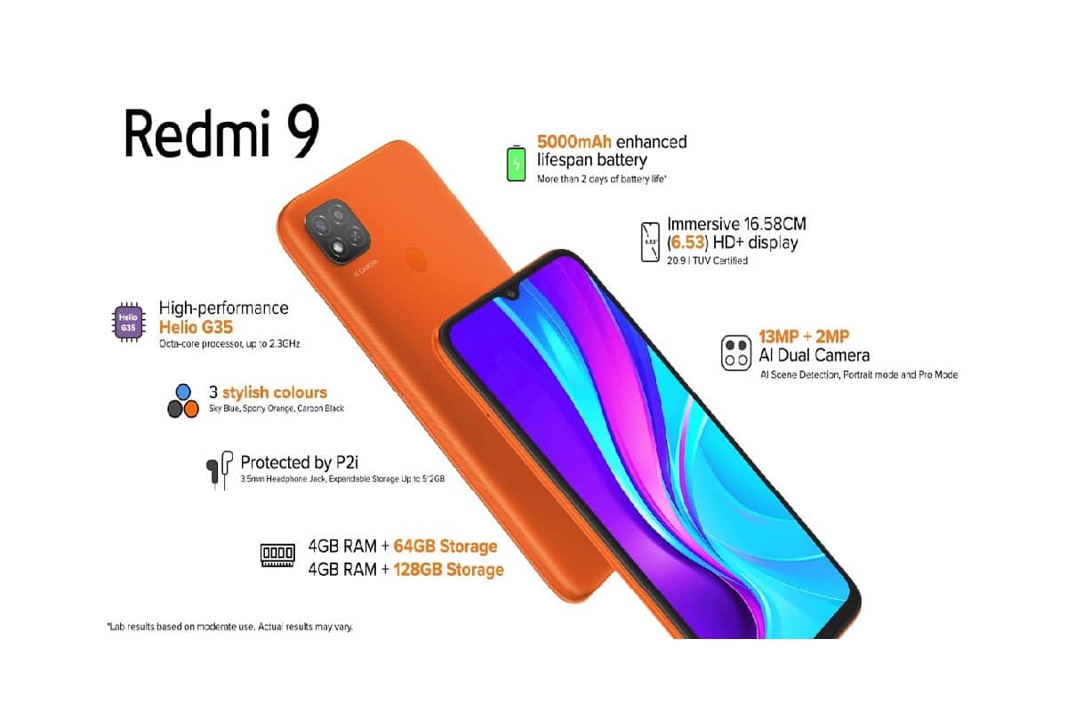 128gb smartphone under 10000 in India price and specifications
