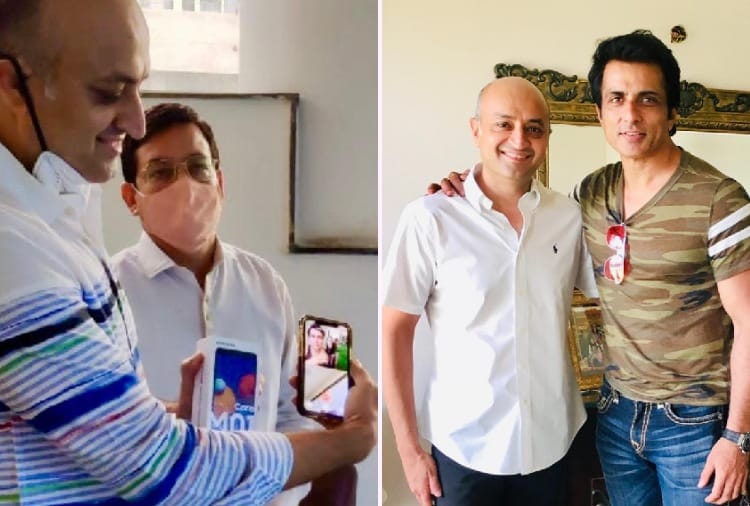Actor Sonu Sood sends smartphones to children for online studies