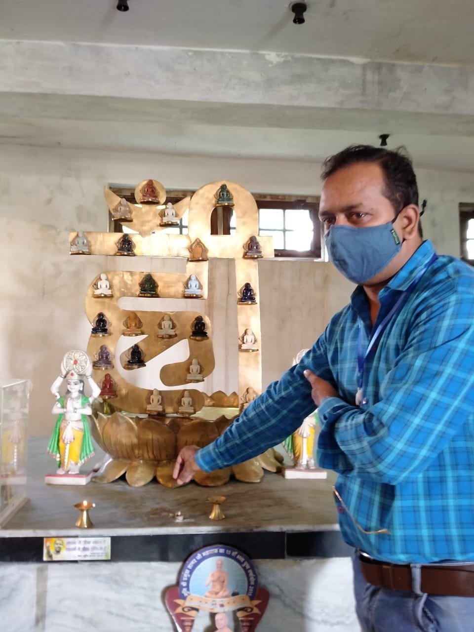 Jain society celebrated fragrance Dashmi festival by staying in homes in etawah