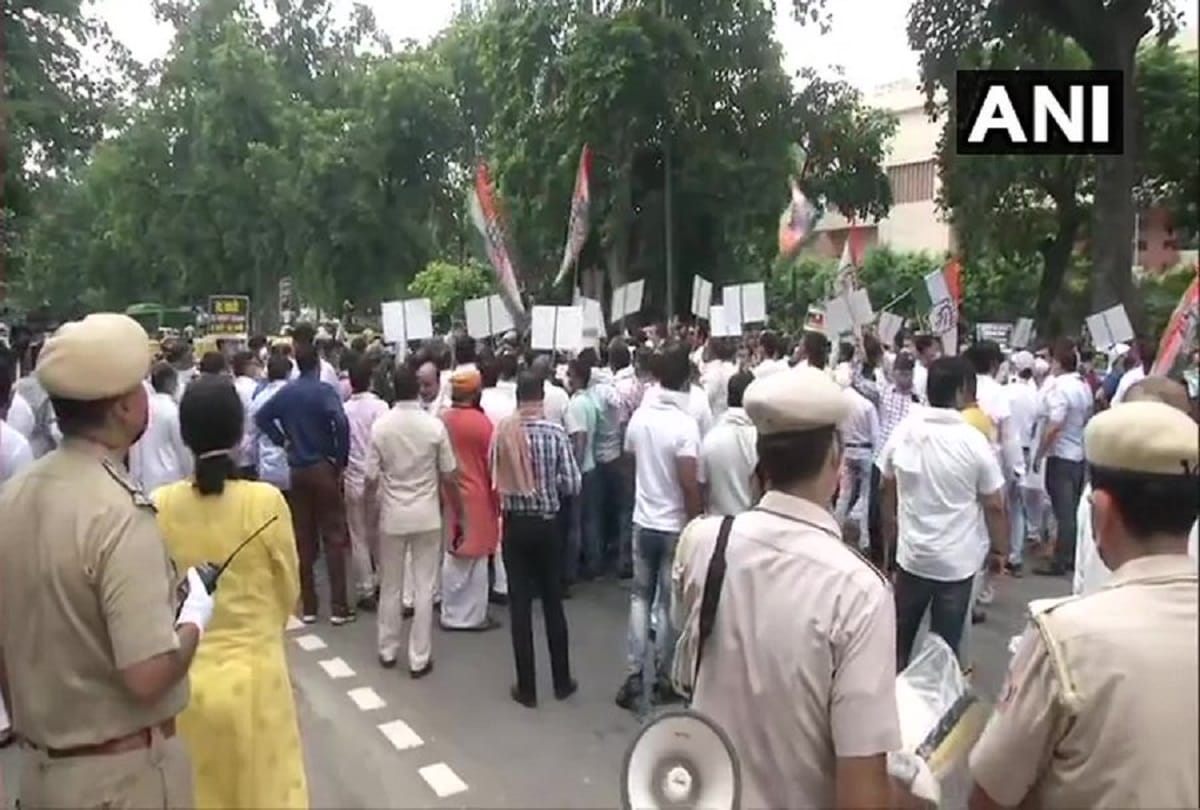 NEET-JEE exam 2020 Congress protest demand postpone exam Know all Live Updates