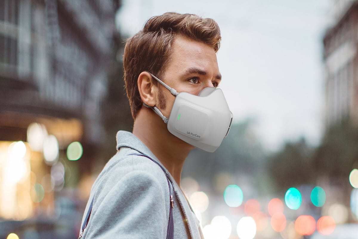 Lg air purifier mask news:LG PuriCare Wearable Air Purifier Face Mask launched ahead of ifa 2020