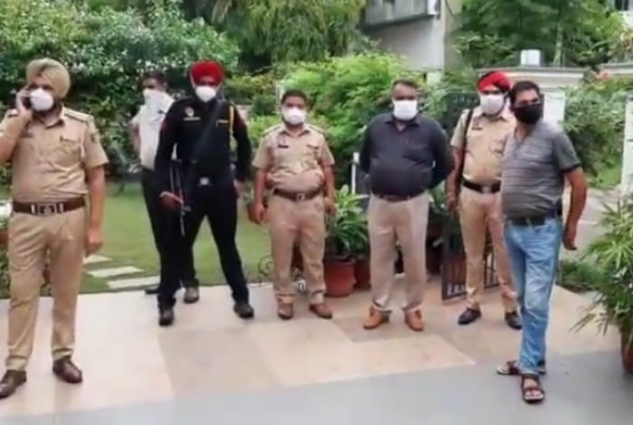 Punjab Police in Action to Arrest Former DGP Punjab Sumedh Saini