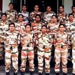 आईटीबीपी की महिला जवान