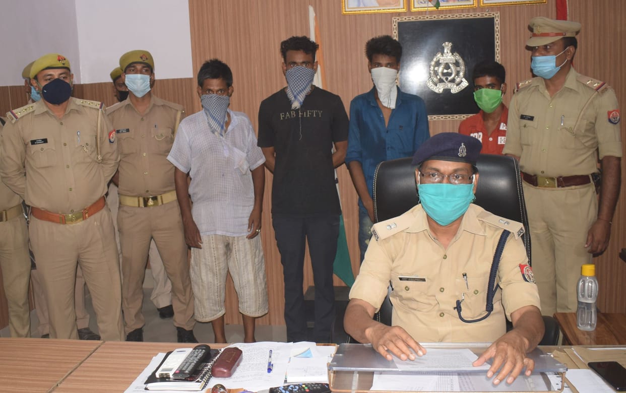 four thief arrested in hardoi