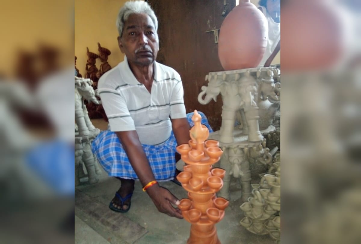 Special story of successful man Gulab hardworking and expert in Terracotta craft